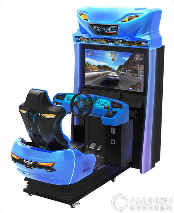雷动G赛车游戏机展示图